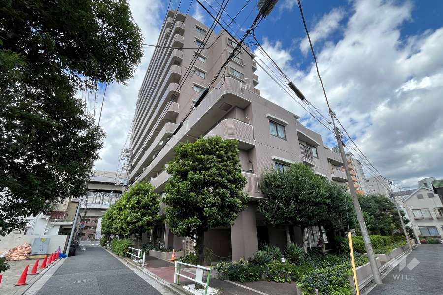 シーアイマンション池袋西の外観（南東側から）