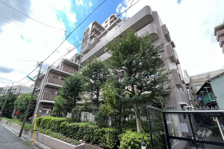 シーアイマンション池袋西の外観（東側から）