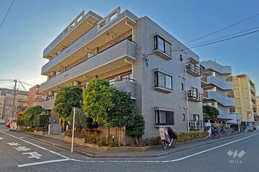 キャニオン高島平パークアベニューの外観（北東側から）