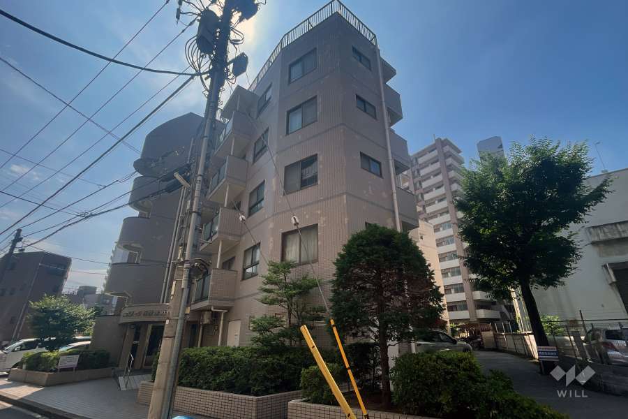 メインステージ板橋本町駅前の外観（北西側から）