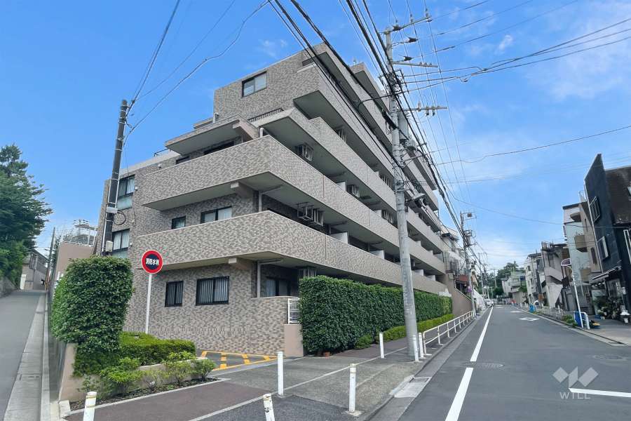 レクセル小竹向原の外観（西側から）