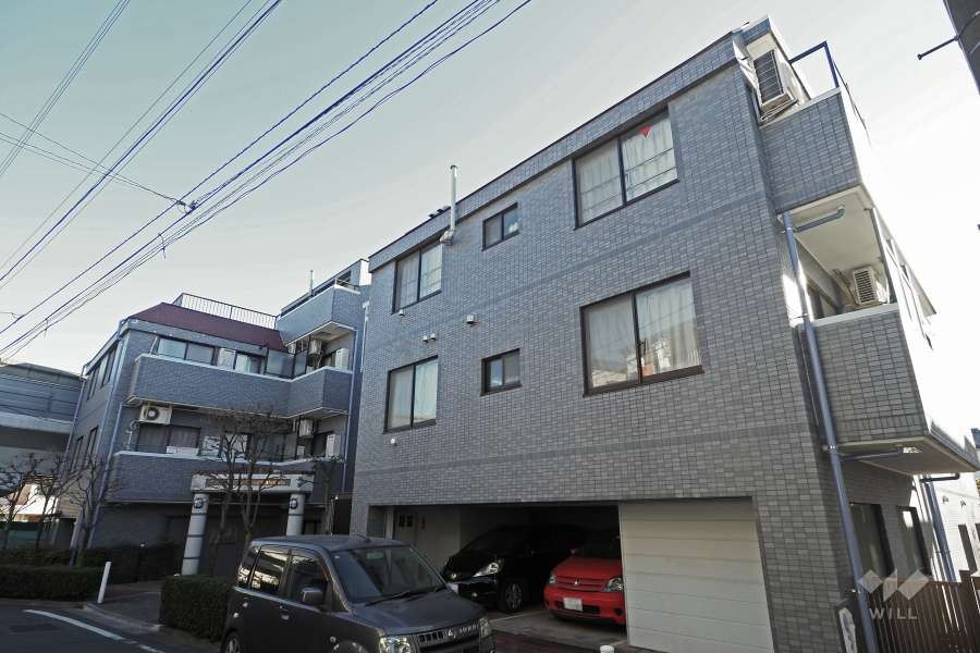 ライオンズマンション板橋赤塚の外観（北西側から）