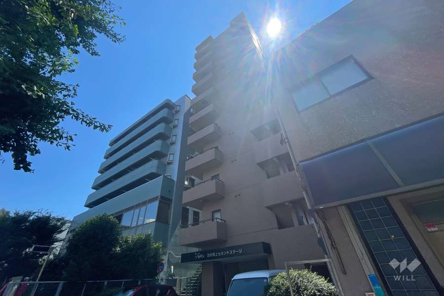 シャロン志村坂上セカンドステージの外観（北側から）