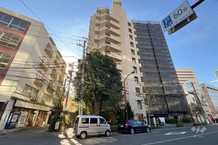 サンマンションアトレ大山の外観（北東側から）