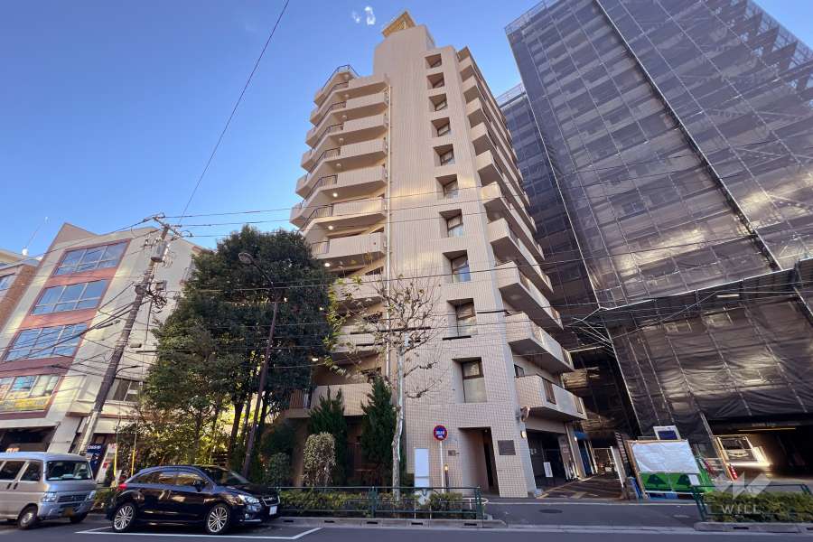 サンマンションアトレ大山の外観（北西側から）