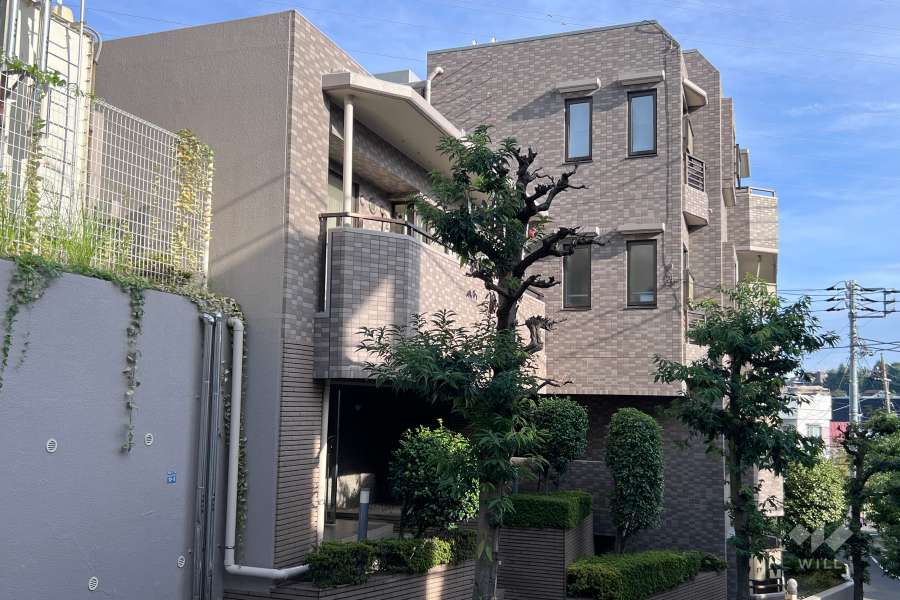 チサンマンション板橋徳丸の外観（西側から）