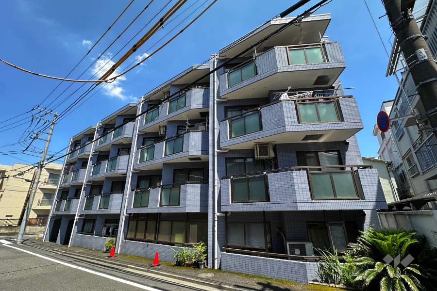 セザール新板橋の外観（南西側から）