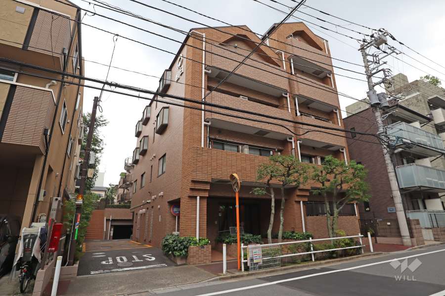 朝日クレス・パリオ大山の外観（北西側から）