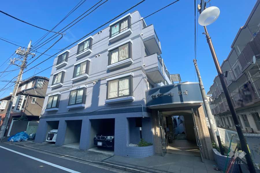 セザール成増の外観（東側から）　　