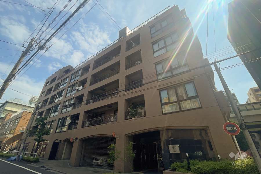 マイキャッスル板橋本町の外観（南西側から）
