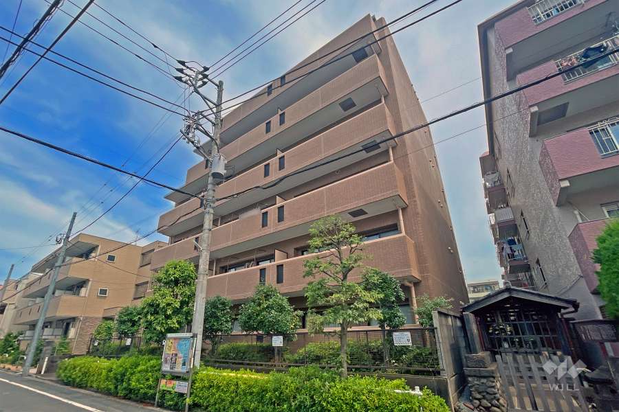 シティライブ常盤台の外観（南東側から）