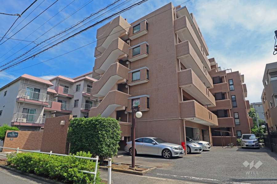 シティライブ常盤台の外観（北西側から）