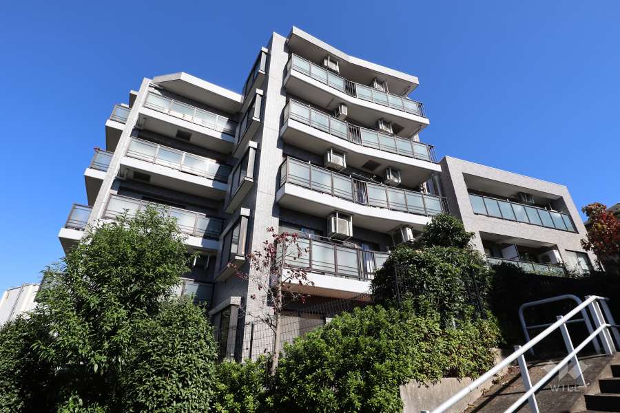 キャニオングランデ上板橋の外観（南側から）