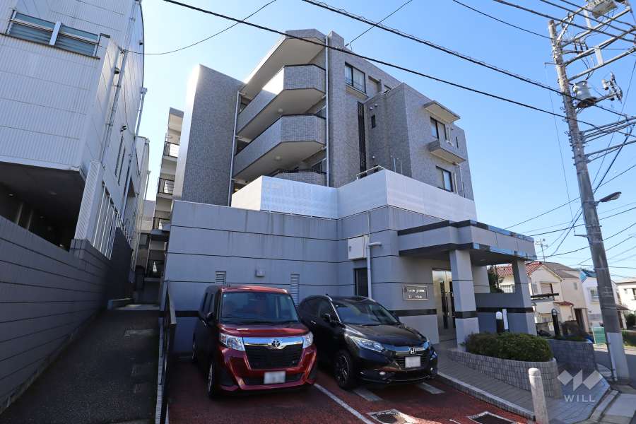 キャニオングランデ上板橋の外観（北東側から）