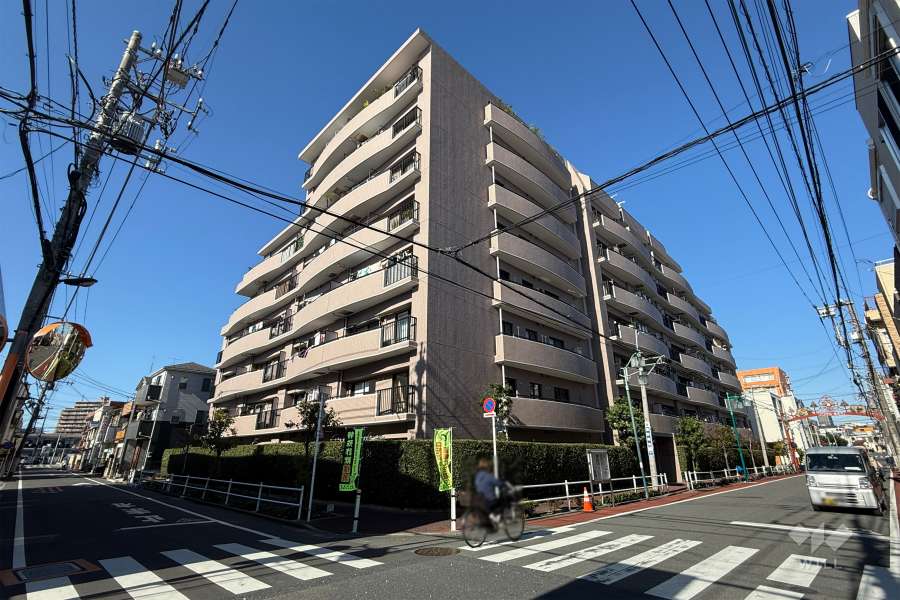 モアクレスト小竹向原の外観（南東側から）