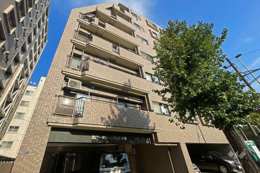 エバーグリーンパレス板橋の外観（南西側から）