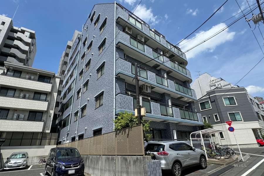 セザール板橋の外観（南西側から）