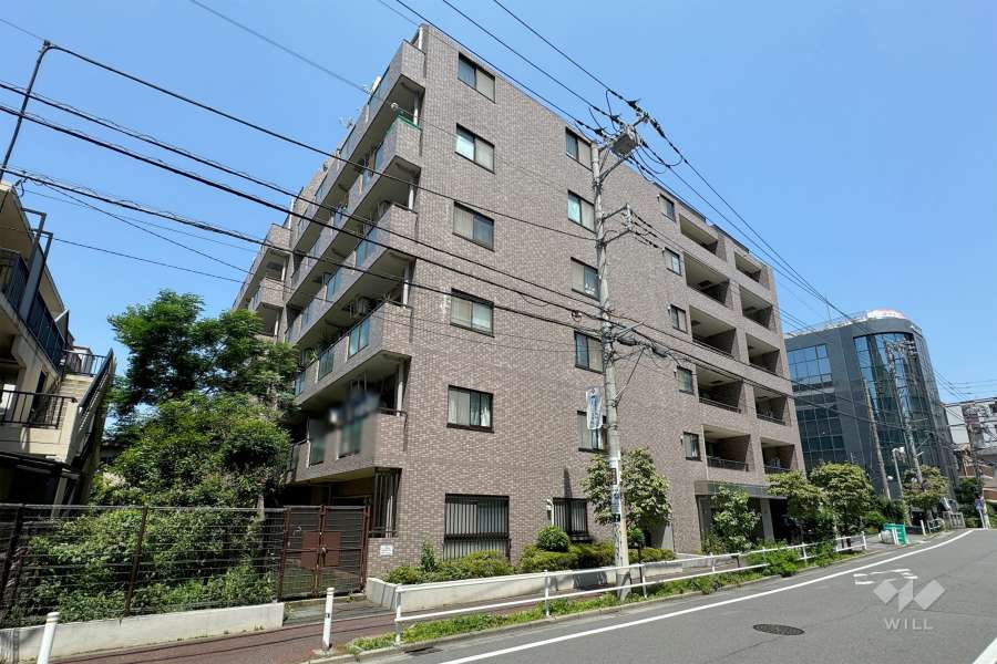 グレーシア板橋の外観(南東側から)