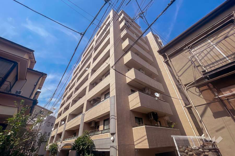 クリオ中板橋壱番館の外観（南西側から）