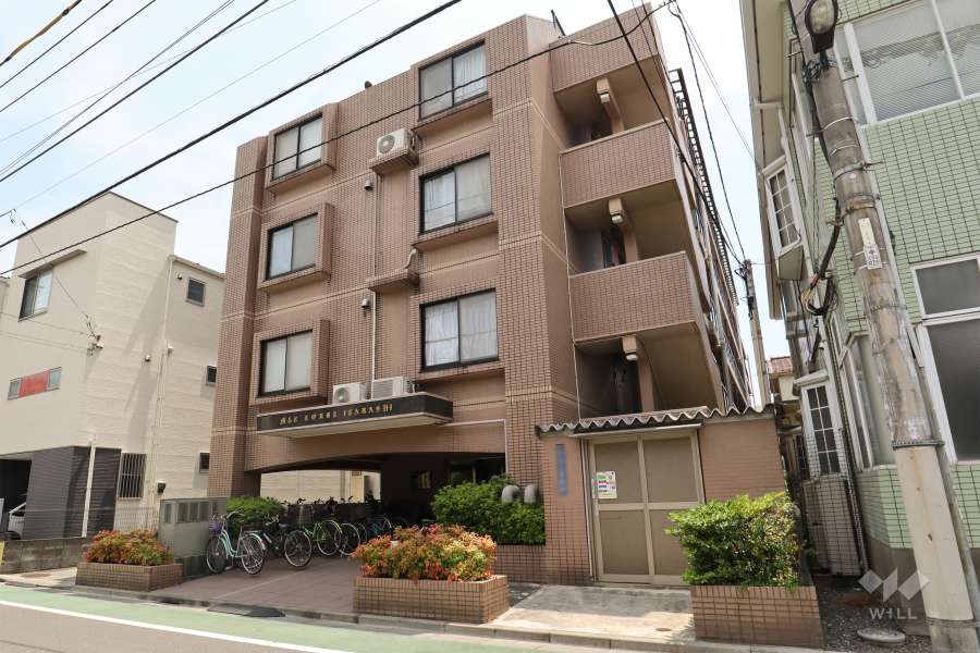 Ｍ＆Ｃコート板橋の外観（北西側から）