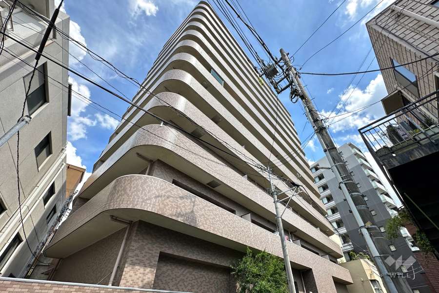 パレステージ板橋本町第6の外観（北西側から）