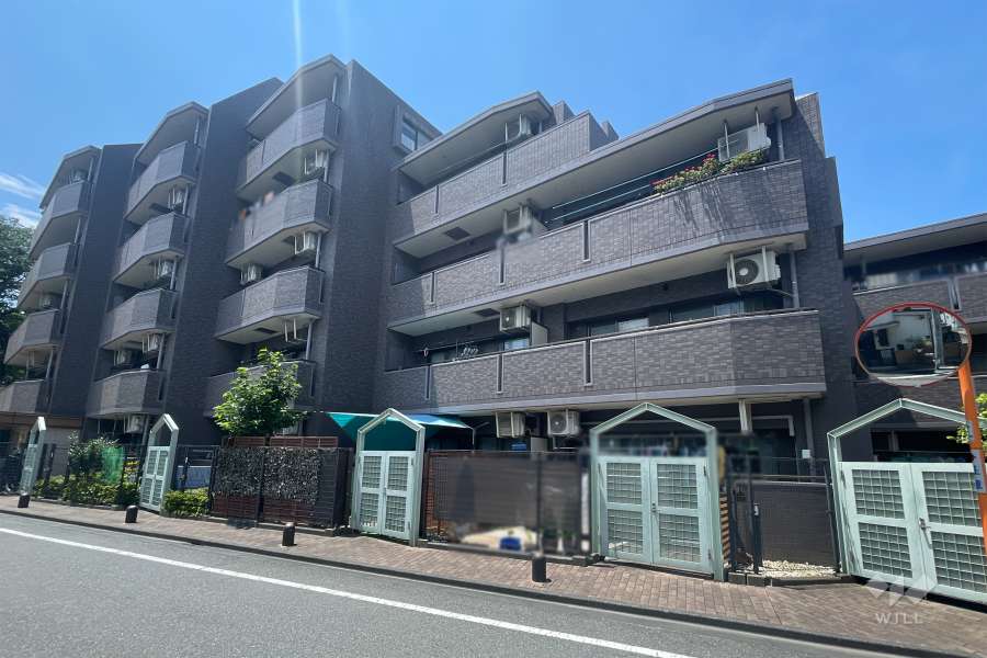 レーベンハイム東武練馬の外観（北東側から）