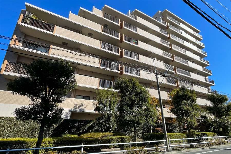 ザ・ウィンベル本蓮沼の外観（北西側から）