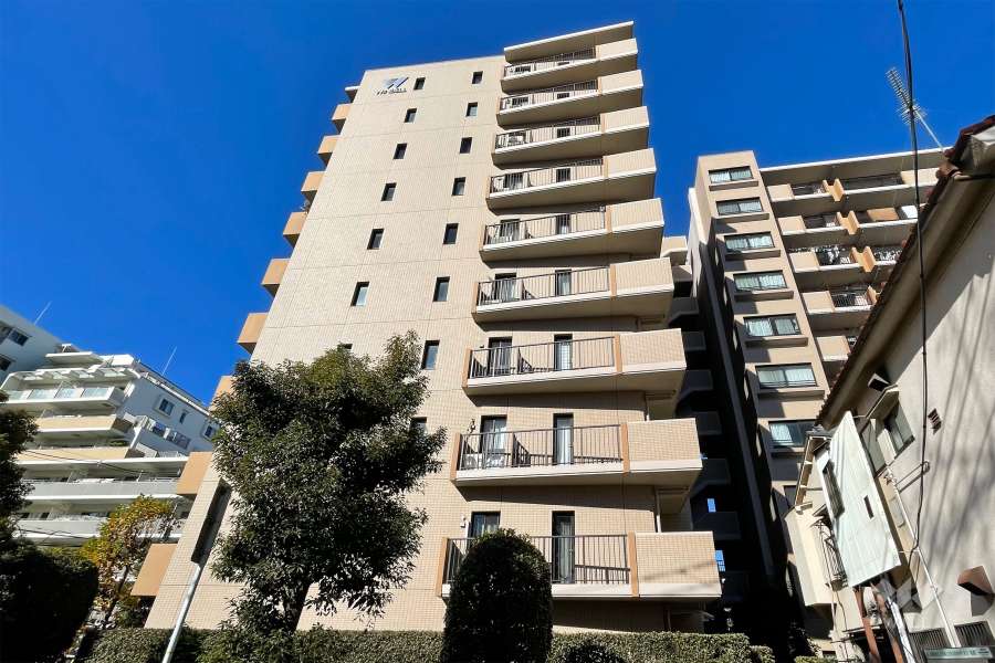 ザ・ウィンベル本蓮沼の外観（南東側から）