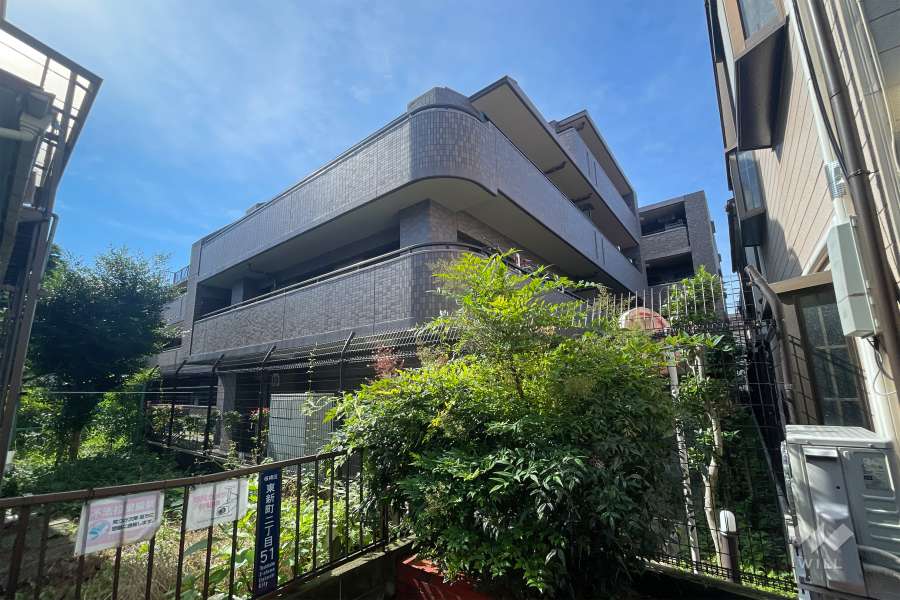 レーベンハイム常盤台七番館の外観（北西側から）