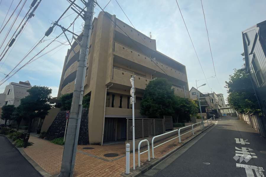 ザステイツ常盤台東山コモンズの外観（東側から）