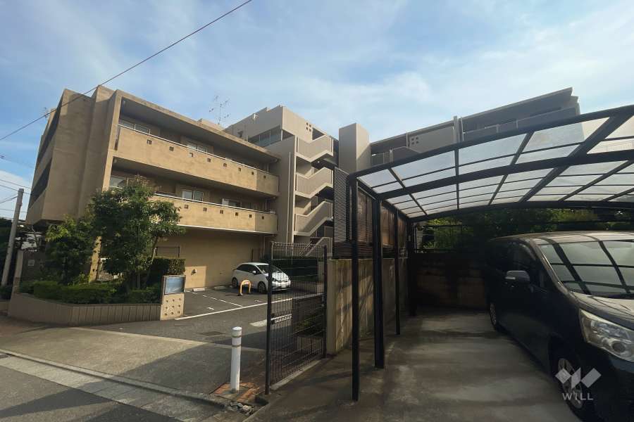ザステイツ常盤台東山コモンズの外観（北東側から）
