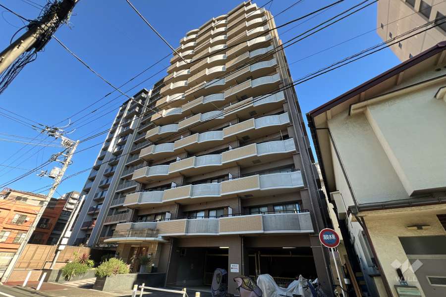 パレステージ大山の外観（南西側から）