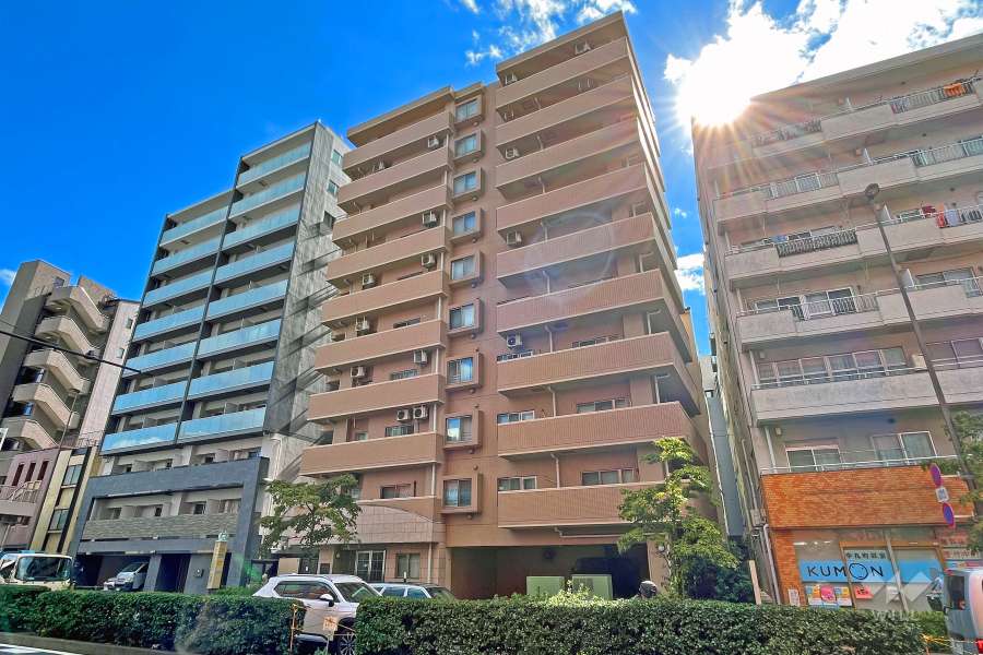 スカーラ池袋の外観（北西側から）