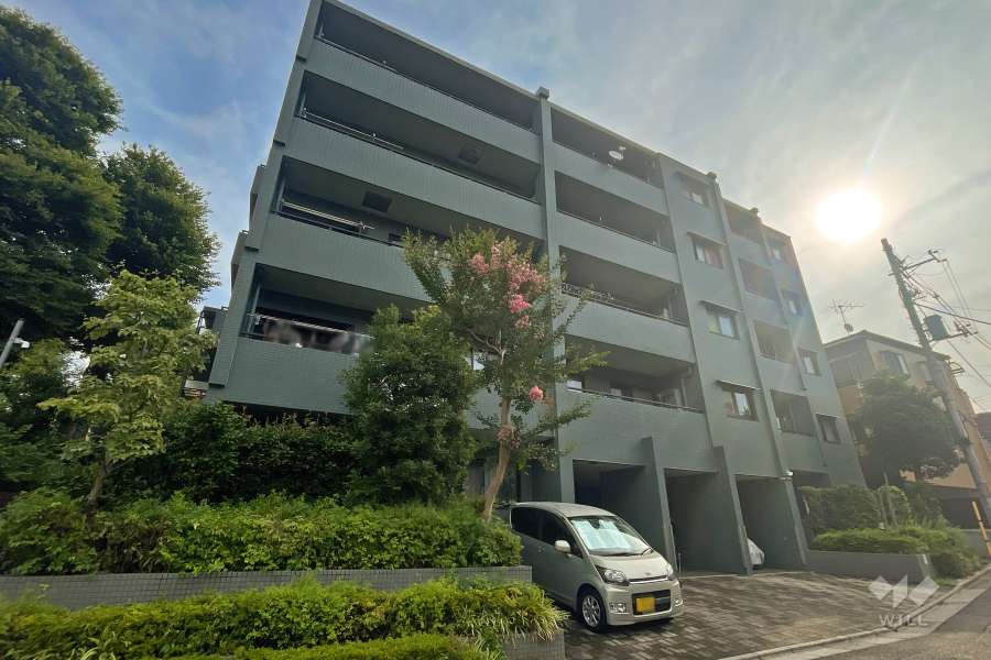 クアトロウーノ城北中央公園の外観（南西側から）