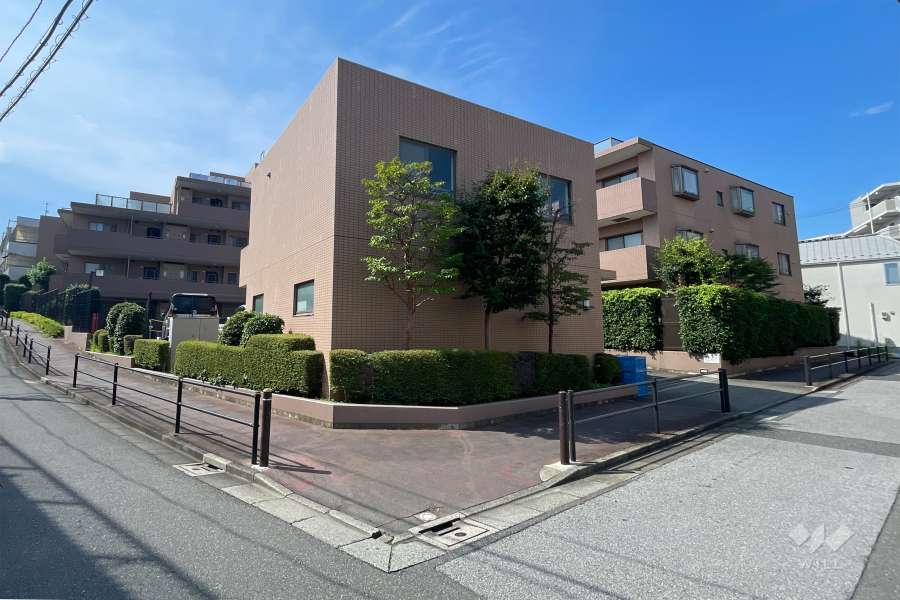 ルピナス赤塚ツインズガーデン壱番館の外観（北側から）