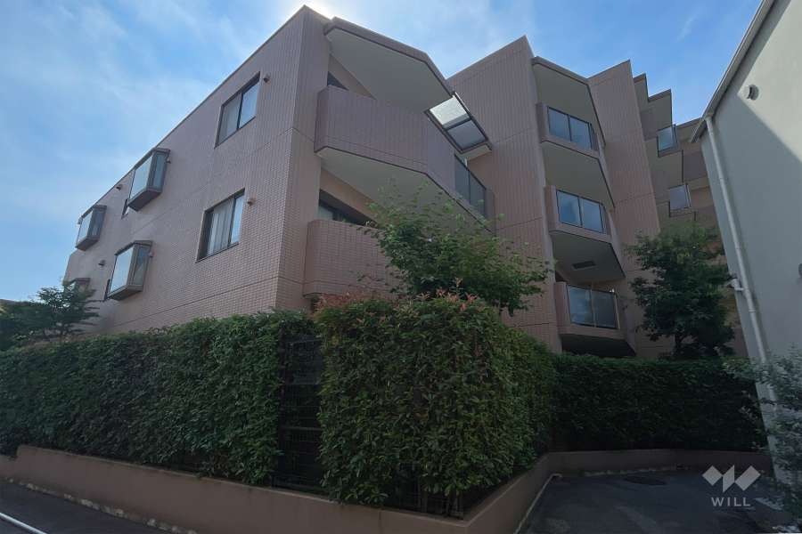 ルピナス赤塚ツインズガーデン壱番館の外観（北西側から）