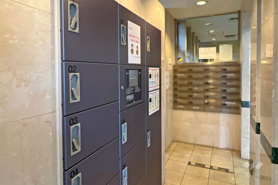 宅配ボックスと共用ポスト