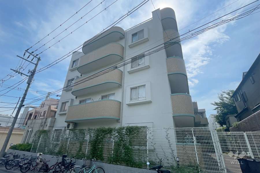 ダイアパレスグランデューロ板橋壱番館の外観（南西側から）