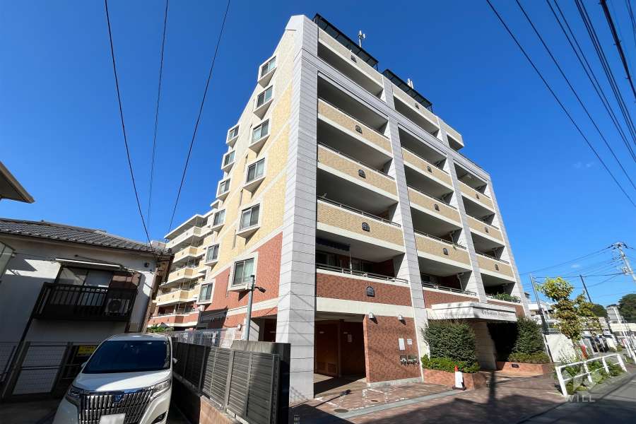 シーズガーデン成増の外観（南西側から）