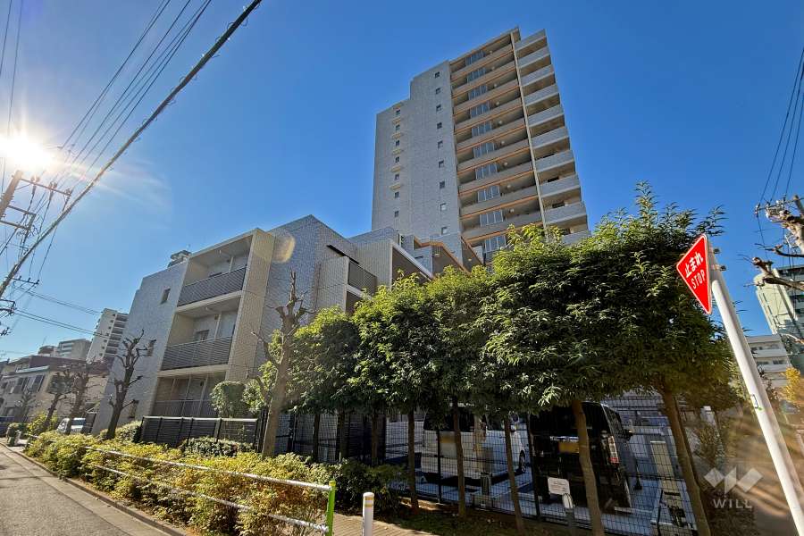 ハイホーム板橋本蓮沼ブロードシティの外観（北東側から）