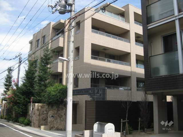 プラネスーペリア芦屋船戸町の外観（北西側から）