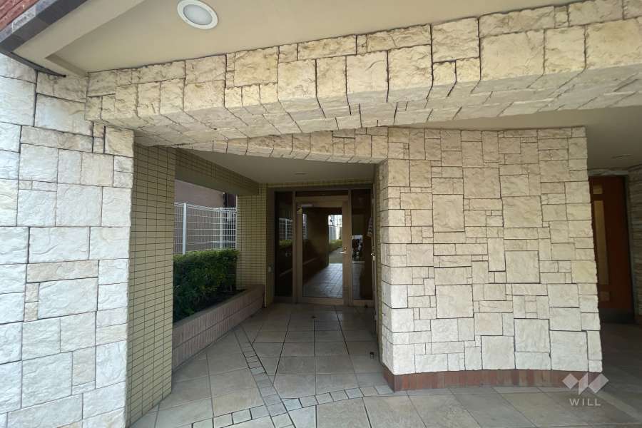 駐輪場の出入り口