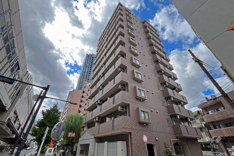 エクセリア池袋ウエストの外観（東側から）