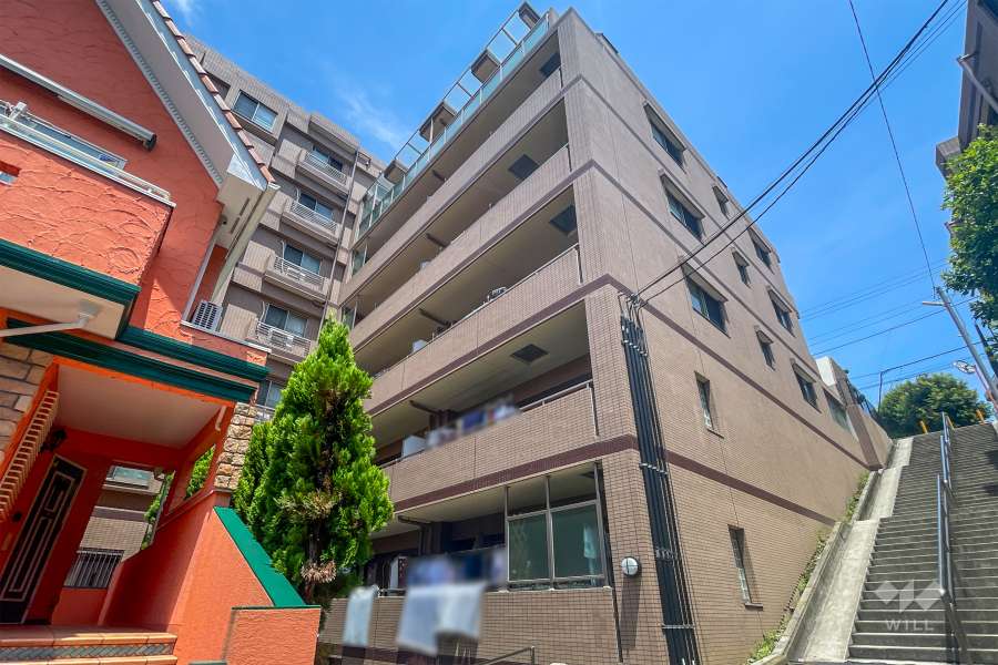 パレステージ東武練馬台西館の外観（南側から）