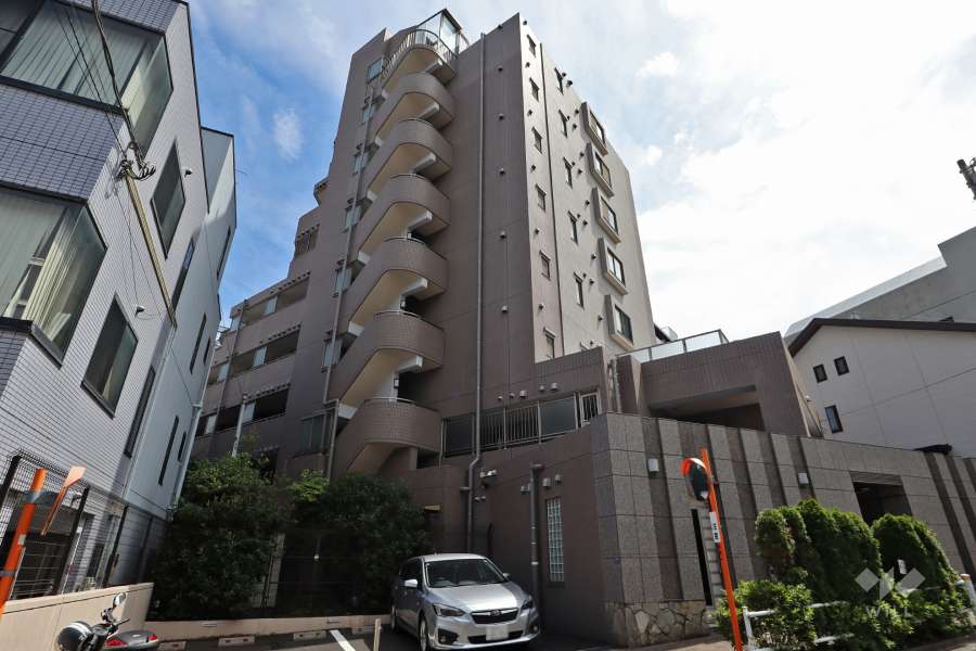 日神デュオステージときわ台の外観（北側から）