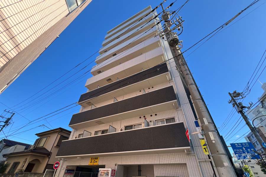 ヴェルト板橋イーストの外観（南側から）