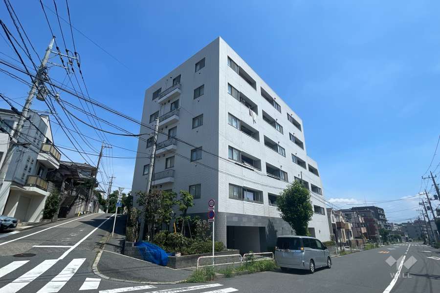 グランボア四葉の丘の外観（南西側から）