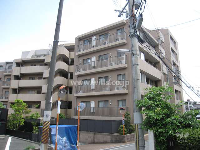 ディーグランセ豊中永楽荘の外観（北西側から）