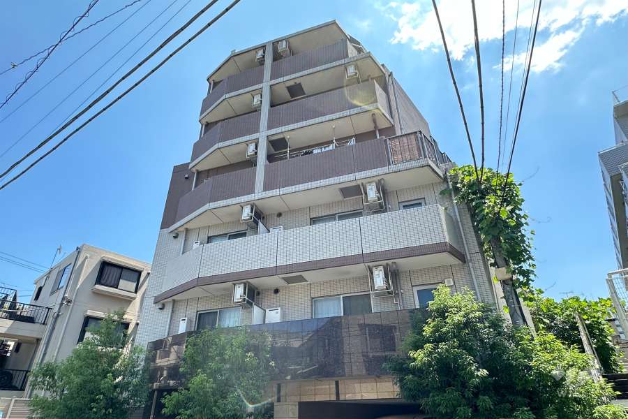 アクサス新板橋の外観（北側から）