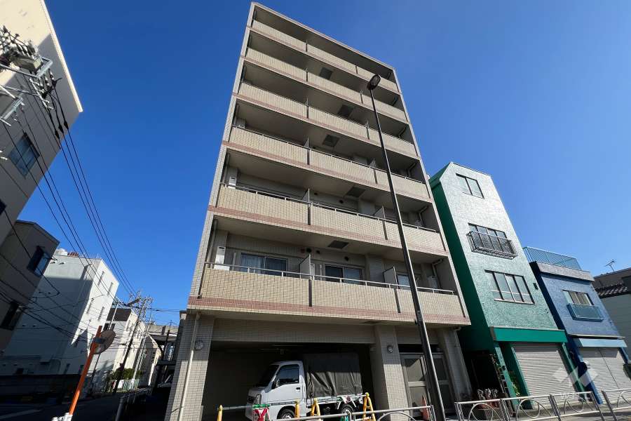 アプレシティ浮間舟渡の外観（北西側から）